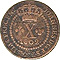 Moedas de cobre da Casa da Moeda de Lisboa