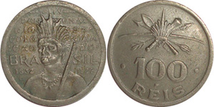 Vicentinas - 100 réis