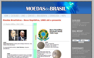 As moedas e a história do Brasil