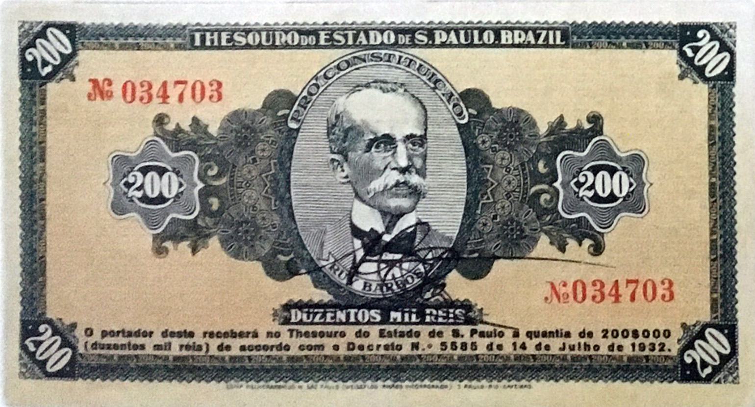 200 mil-réis (1932) - 1932-1932 Revolução Constitucionalista de 1932