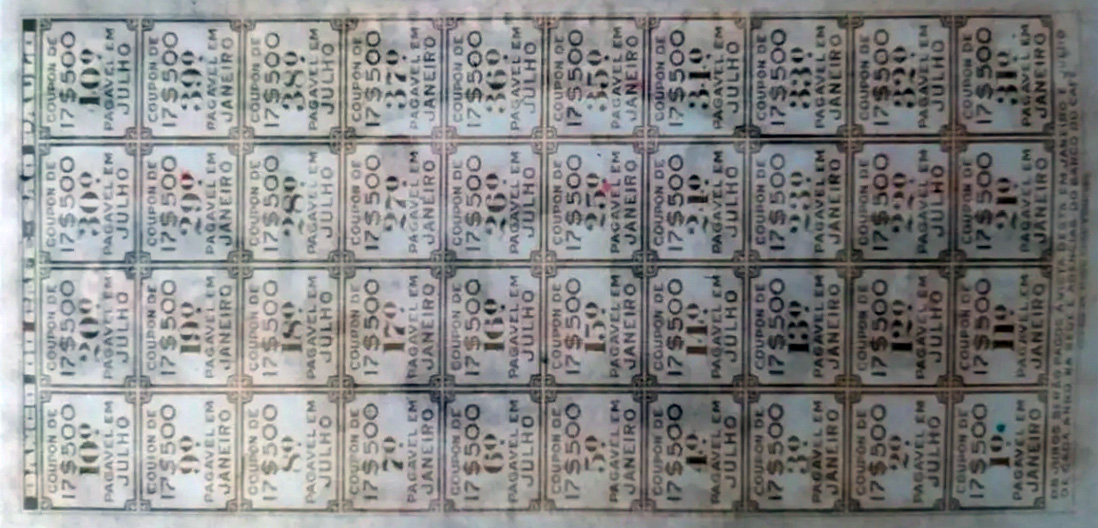 Reverso de 500 mil-réis (1890) - 1890-1890 Banco do Café, São Paulo