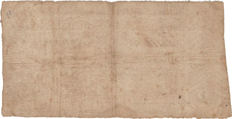 Reverso de 2 mil-réis (1835) - 1835-1836 Tesouro Nacional, Perkins Bacon & Petch¹