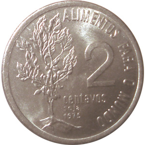 2 centavos de cruzeiro (1975-1978) - 1972-1978 Comemorativas do Cruzeiro