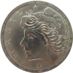 Anverso de 5 centavos de cruzeiro novo (1967) - 1967-1970 Cruzeiros Novos