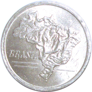Anverso de 10 cruzeiros (1965-1965) - 1965-1965 Primeiras emitidas pelo BC do Brasil