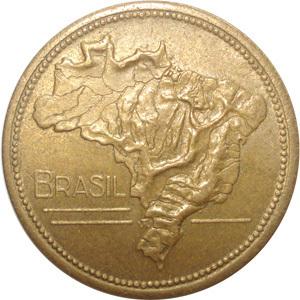 Anverso de 2 cruzeiros (1942-1945) - 1942-1956 Cruzeiros, série Vargas