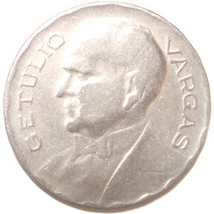 Anverso de 200 réis (1938-1940) - 1938-1942 Réis, série Vargas