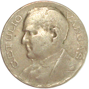 Anverso de 300 réis (1938-1940) - 1938-1942 Réis, série Vargas