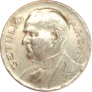 Anverso de 400 réis (1938-1940) - 1938-1942 Réis, série Vargas