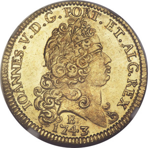 Anverso R 6$400-Meia dobra - Bahia - quarto escudo