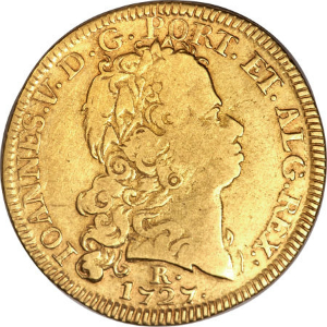 Anverso R 3$200-2 escudos - Rio - escudo oval