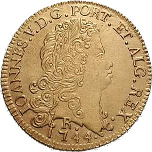 Anverso R 6$400-4 escudos - Rio - escudo itálico