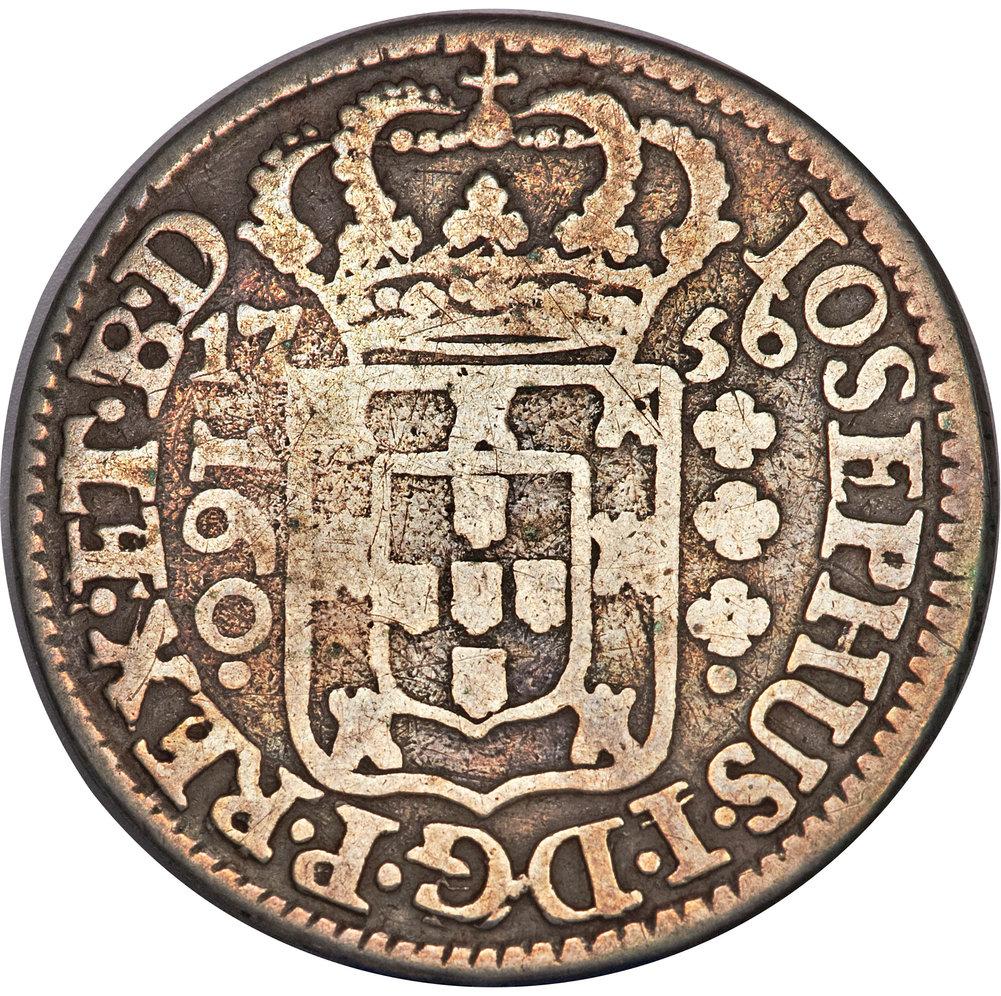 Anverso R 0$160 (Prata, IOSEPHUS - SUBQ, Casa da Moeda da Bahia)