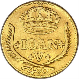 Anverso R 0$400-400 réis - RRRR