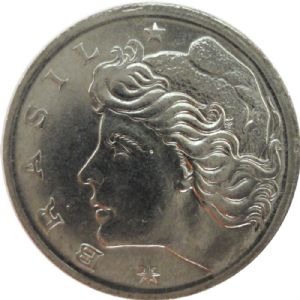 Anverso de 1 centavo de cruzeiro novo (1969) - 1967-1970 Cruzeiros Novos