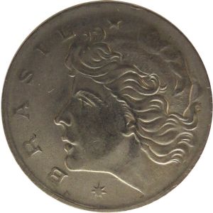 Anverso de 5 centavos de cruzeiro novo (1969) - 1967-1970 Cruzeiros Novos