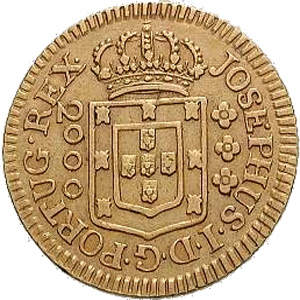 Anverso R 2$000-4o. tipo - JOSEPHUS / DOMINUS