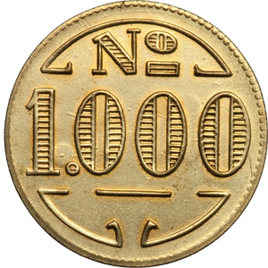 Anverso de 1 mil-réis (1940) - 1940-1940 Leprosário Colônia Santa Teresa
