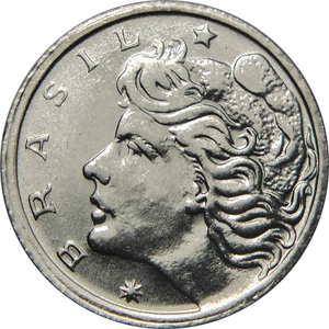 Anverso de 2 centavos de cruzeiro novo (1969) - 1967-1970 Cruzeiros Novos