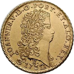 Anverso R 12$800-8 escudos - Rio - escudo itálico, 2o. tipo de efígie, com sobrancelha