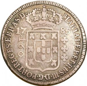 Anverso R 0$160-2º. tipo, Coroa Alta