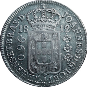 Anverso R 0$960-Data 1812 emendada de 1811