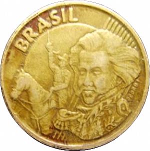 Anverso de 10 centavos de real (1998) - 1994-atual Curiosidades do Real