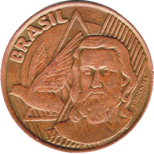 Anverso de 5 centavos de real (1998) - 1994-atual Curiosidades do Real