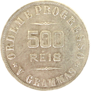 Rs 0$500 - Peso em gramas