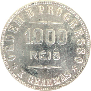 Rs 1$000 - Peso em gramas