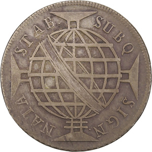 R 0$640 - 2º. tipo, Coroa Alta