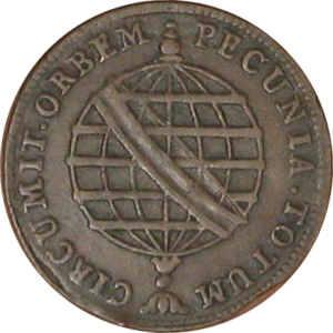 Reverso de 20 réis (1799) - 1799-1799 Quebra do padrão monetário - Cobre