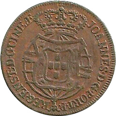 Reverso  1/2 macutas-