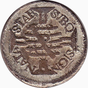 R 80 - 4 vinténs de Pernambuco - esfera sem contorno