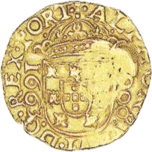 1$100 réis - Carimbo coroado 1100