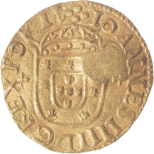 Reverso de 2.000 réis (1662) - 1662-1662 Carimbos Coroados - 1ª. série - Ouro
