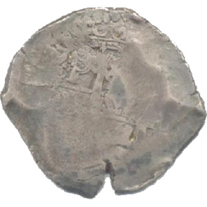 320 réis (1679) - 1679-1679 Carimbos Coroados - Provisão - Prata