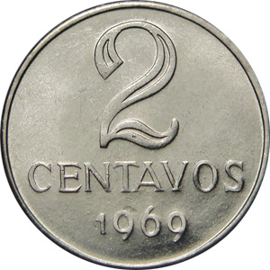 NCr$ 0,02 - Espelhada (proof)