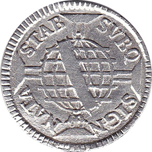 Reverso de 80 réis (1768) - 1752-1776 Casa da Moeda de Lisboa - Prata