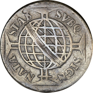 Reverso de 640 réis (1756) - 1752-1776 Casa da Moeda de Lisboa - Prata