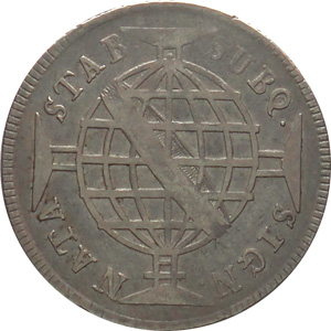 R 0$640 - 1º. tipo, Coroa Baixa