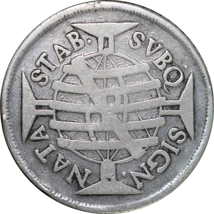 R 640 - 2 patacas de Pernambuco - REX ET BRAS D